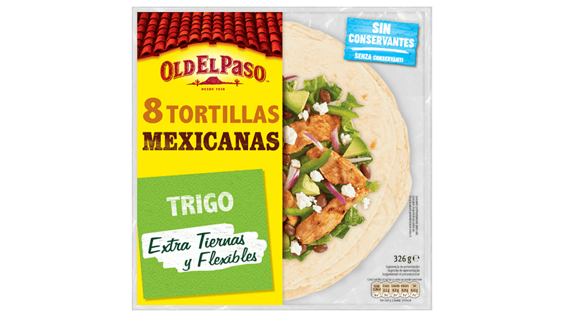 Tortillas Mexicanas de trigo